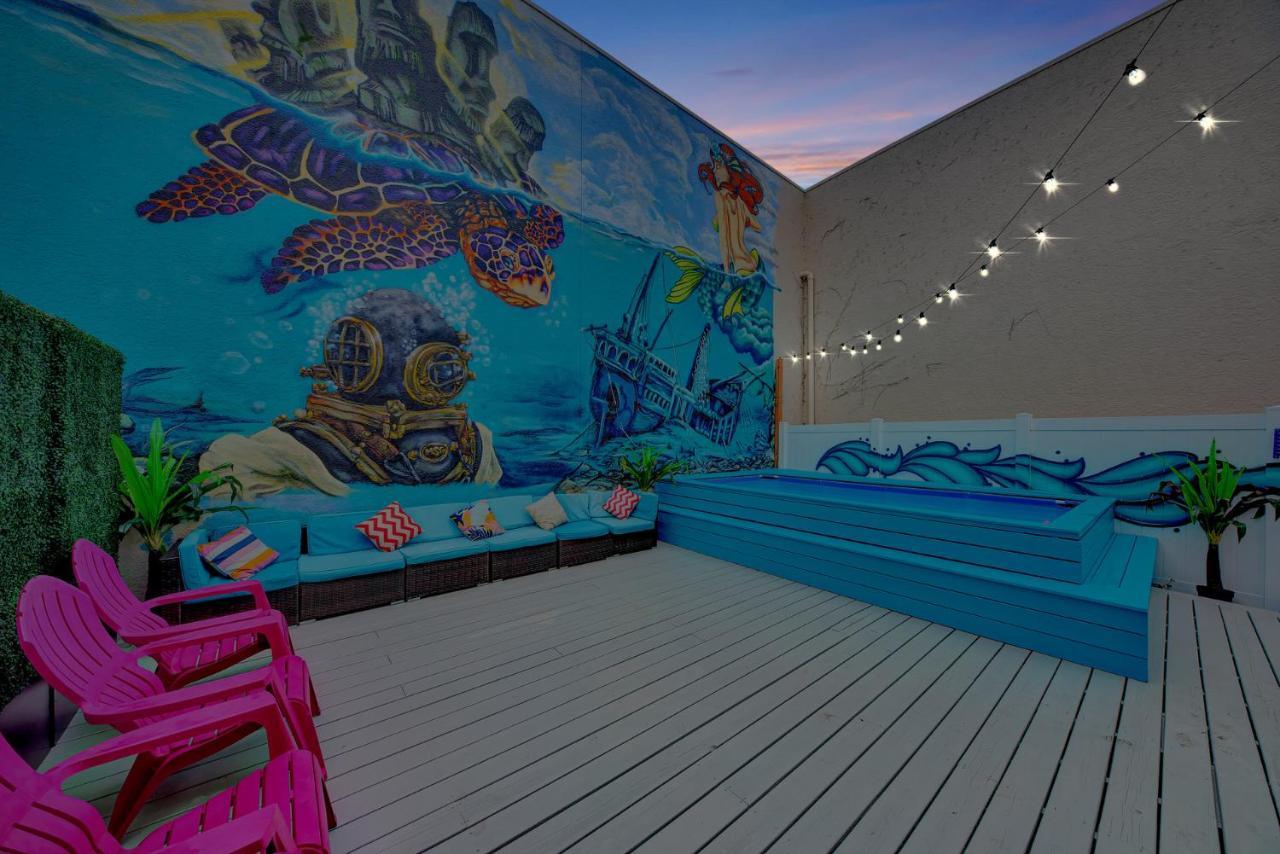 Mermaid House With Pool Jacuzzi Steps To Siesta Key Beach サラソータ エクステリア 写真
